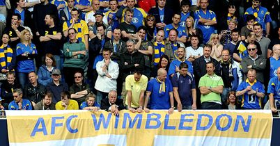 AFC Wimbledon fans: Urged to attend cup clash
